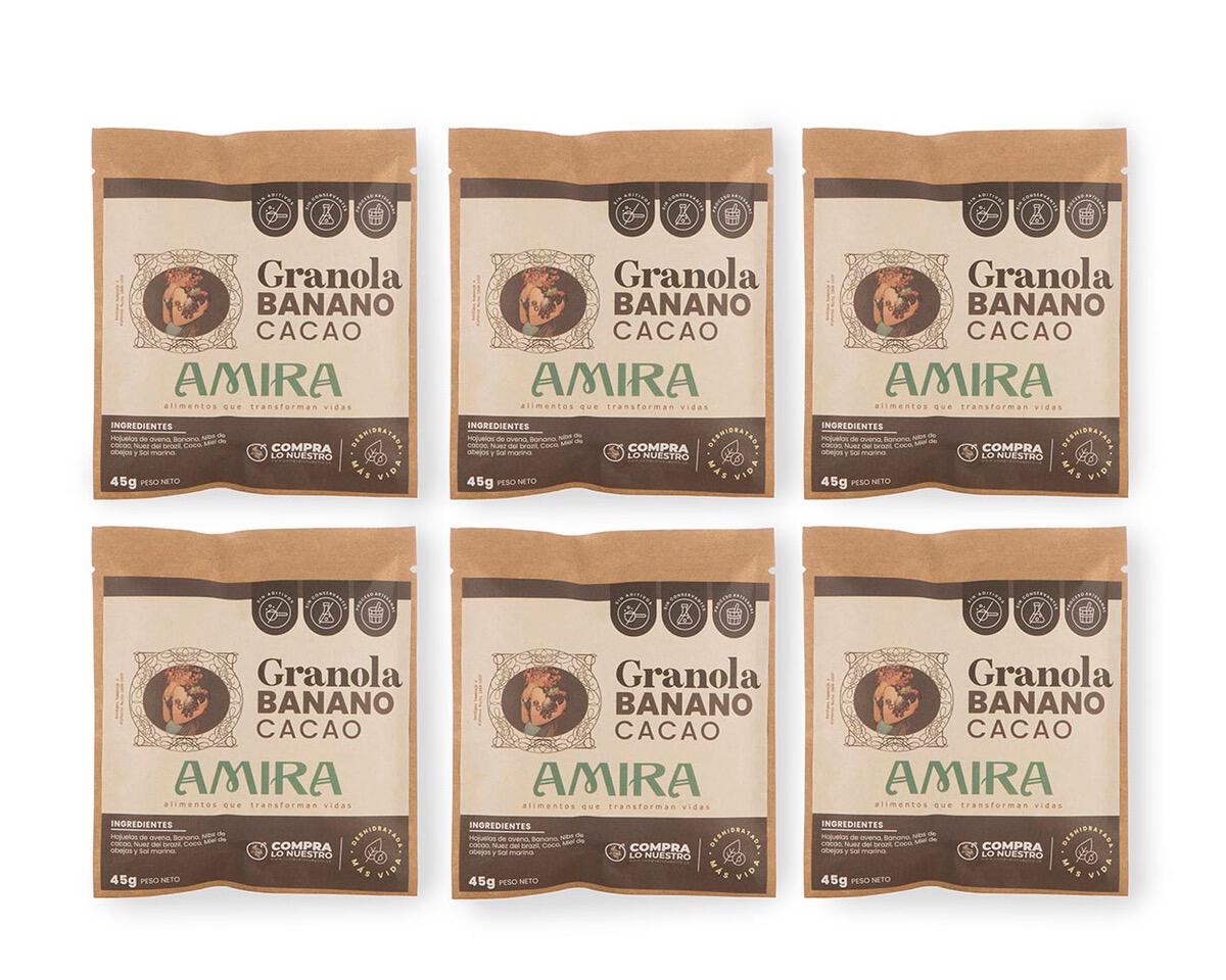 Amira Banana and Cocoa Granola — Gluten Free and Crunchy