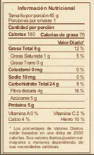 Cargar imagen en el visor de la galería, AMIRA GRANOLA ALMENDRAS Y FRUTAS TABLA NUTRICIONAL