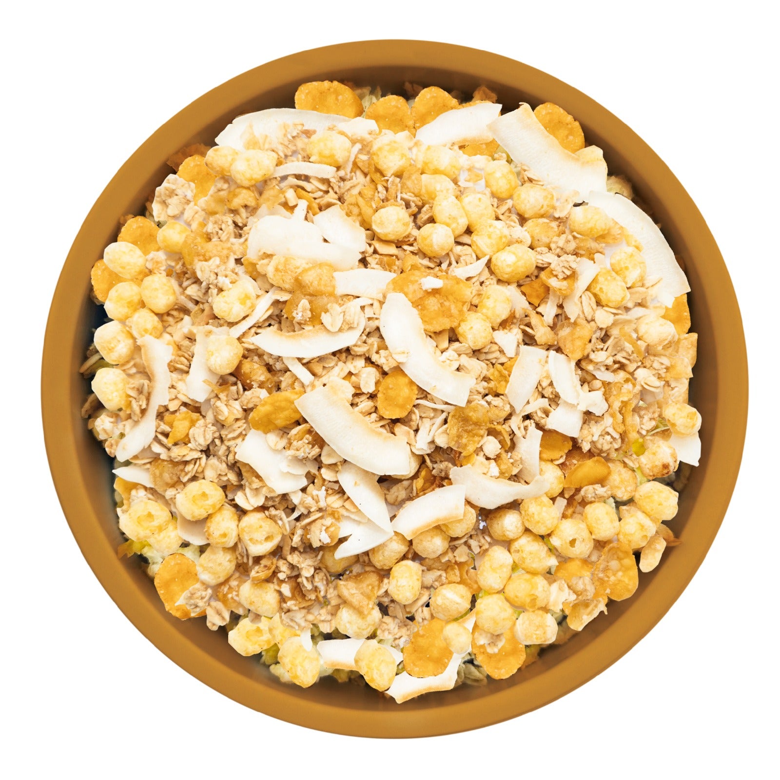 Cereal Amira con coco deshidratado sin azucar refinada, saludable y crujiente ideal para niños