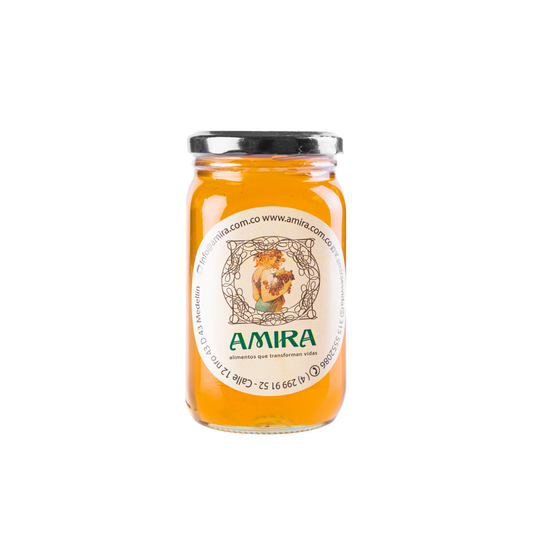 Amira Miel de abejas CRUDA frasco 500 gramos